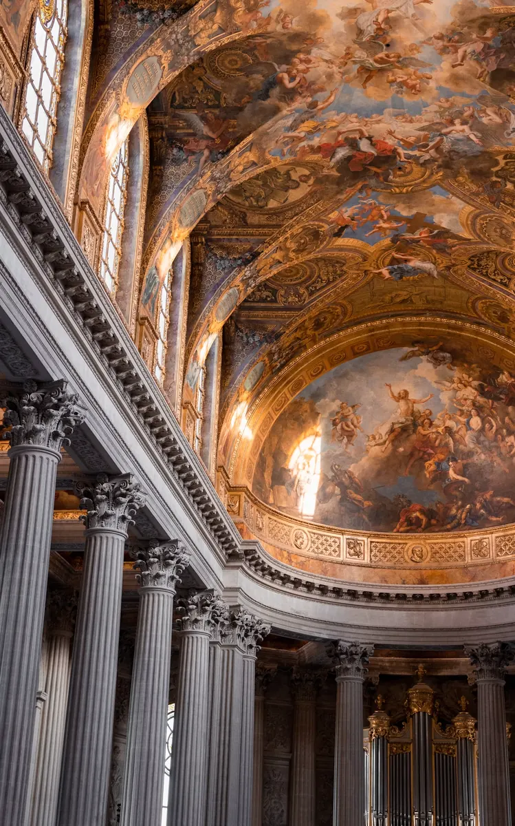 Royal Chapel ceiling, Versailles